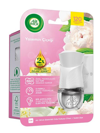 Air Wick 19 ml Electric Kit – Jasmine Flower (Pack of 6)