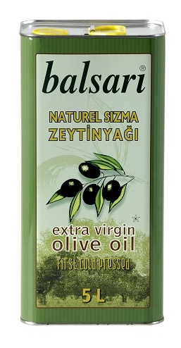 BALSARI EXTRA VIRGIN OIL 5 LT TNK*4