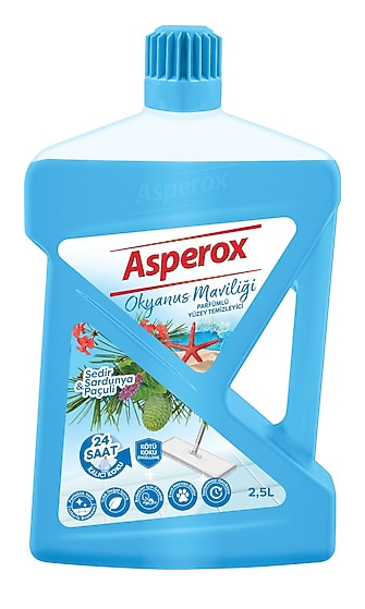 ASPEROX Surface Cleaner 2.5 L Ocean Blue (Pack of 6)