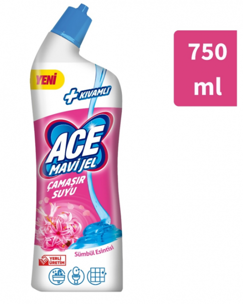 ACE ULTRA POWER GEL 750 ML HYACINTH *12