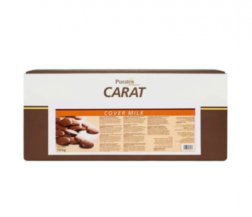 PURATOS (4009256) CARAT COVER Milk Confectionery Coating 10 kg x 1