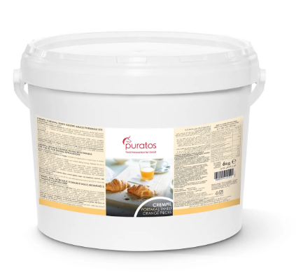 PURATOS (4112252) CREMFIL Orange with Pieces 6 kg x 4