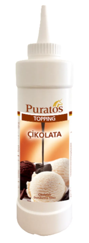 PURATOS (4112274) Chocolate Ice Cream Topping Sauce 1 kg x 9