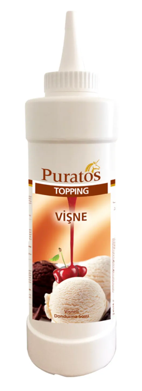 PURATOS (4112275) Sour Cherry Ice Cream Topping Sauce 1 kg x 9
