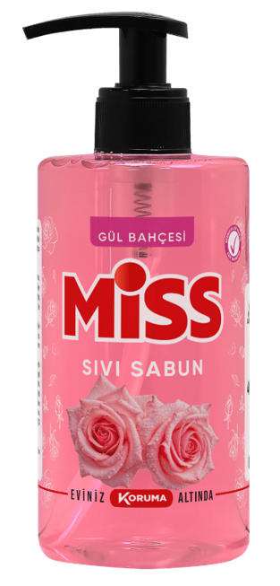 MISS Liquid Soap 400 ml Rose Garden (Pack of 12)