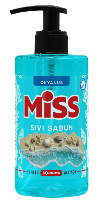 MISS Liquid Soap 400 ml Ocean (Pack of 12)