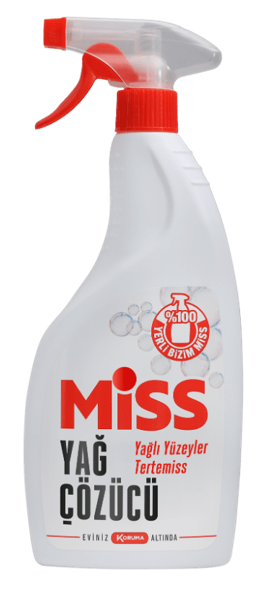 MİSS Degreaser 750 ml Spray (Pack of 12)