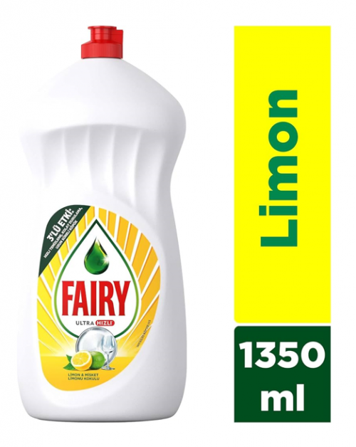 FAIRY Dishwashing Liquid 1350 ml Lemon *9