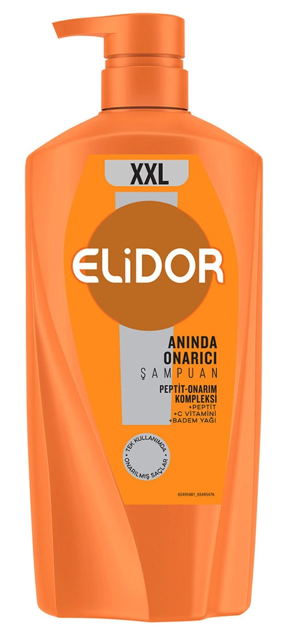 ELIDOR 880 ml Instant Repair Shampoo (Orange) *8