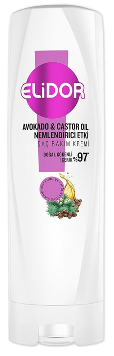 ELİDOR 350 ML HAIR CONDITIONER AVOCADO & CASTOR OIL *6