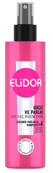 ELİDOR 200 ML Spray Conditioner Strong & Shiny *6