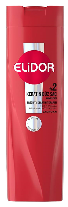 ELIDOR 400 ML Shampoo Brazilian Keratin (Dark Pink) * 6