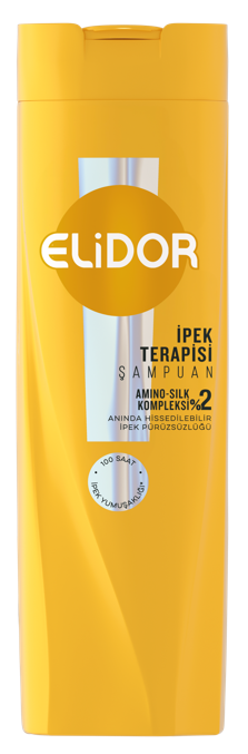 ELIDOR 400 ML Silk Therapy Shampoo (Yellow) *6