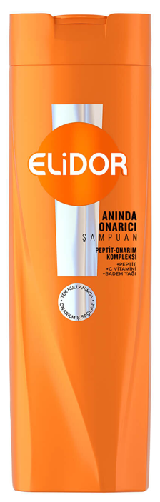 ELIDOR 400 ml Shampoo Instant Repair Care (Orange) *6