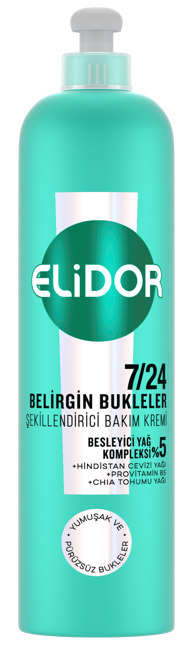 ELIDOR 240 ml Defined Curls 24/7 Hair Cream (Pack of 12)