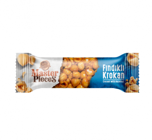 MASTER PIECES HAZELNUT CROQUET BAR 40 GR*25