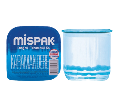 MİSPAK Cup Water 200 cc (Pack of 60)
