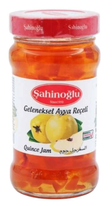 ŞAHİNOĞLU Quince Jam (800g Glass Jar) - Pack of 6