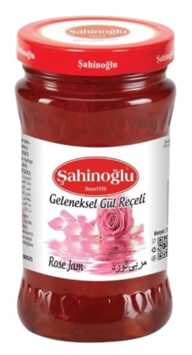 ŞAHİNOĞLU JAM 800 GR GLASS ROSE*6