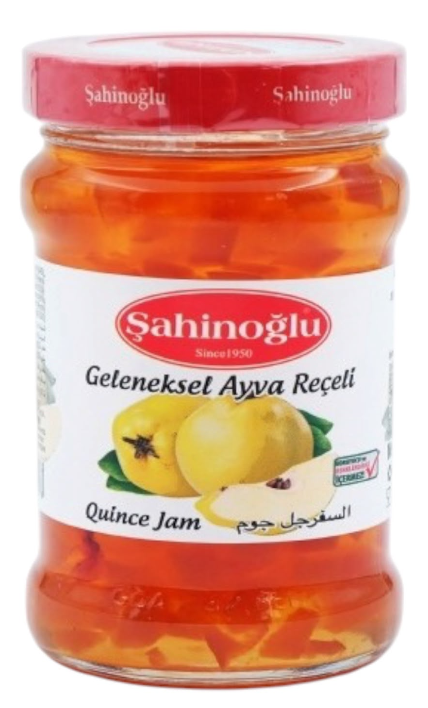 ŞAHİNOĞLU Quince Jam 1500g Glass Jar (Pack of 4)