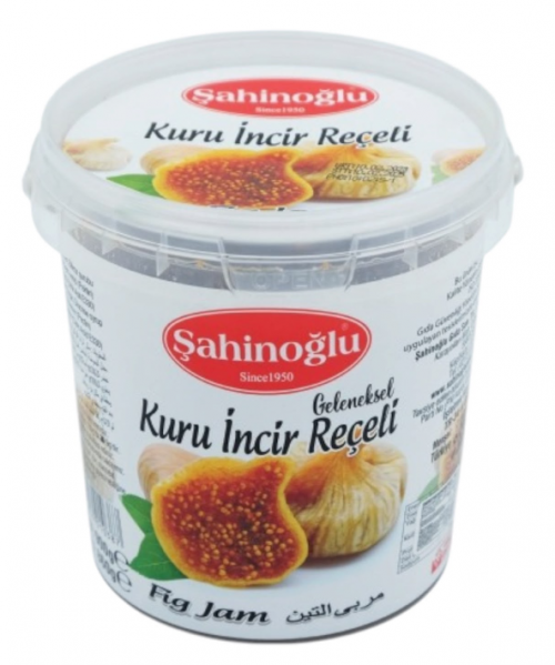 ŞAHİNOĞLU FIG JAM 900G PLASTIC JAR (PACK OF 6)