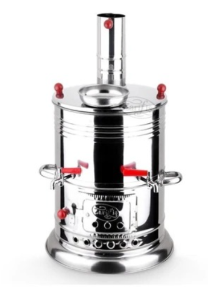 ÖZEN (SMV-006) 8L Double-Tap Samovar *12