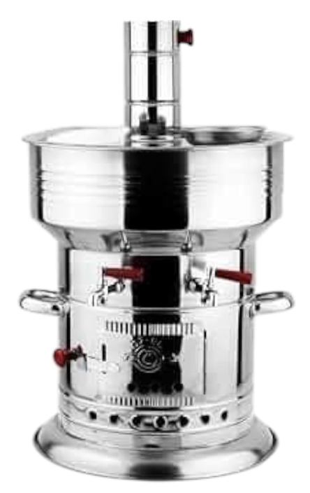 ÖZEN (SMV-004) 5L Dual-Tap Samovar*15