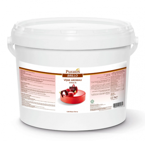 PURATOS (4112300) BRILLO COLD GLAZE SOUR CHERRY 7 KG x 4