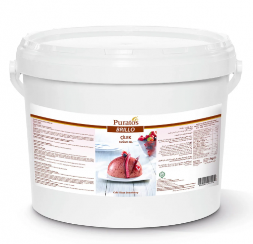 PURATOS (4112299) BRILLO COLD GLAZE STRAWBERRY 7 KG x 4