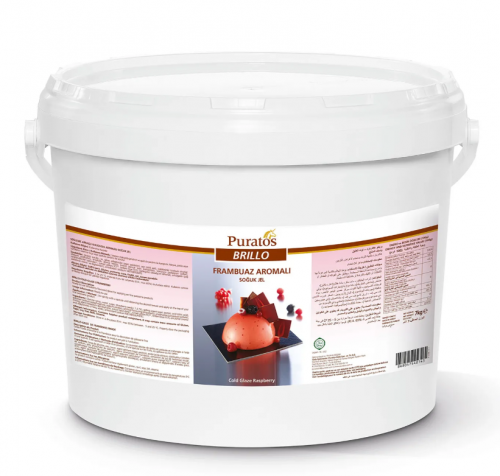 PURATOS (4112298) BRILLO Cold Glaze Raspberry 7 kg x 4