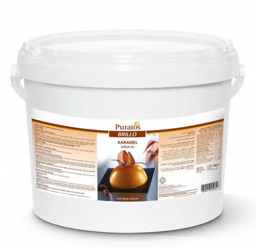 PURATOS (4112297) BRILLO Cold Glaze Caramel 7 kg x 4