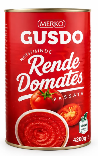 GUSDO 4200 g de tomates râpées (boîte) * 6