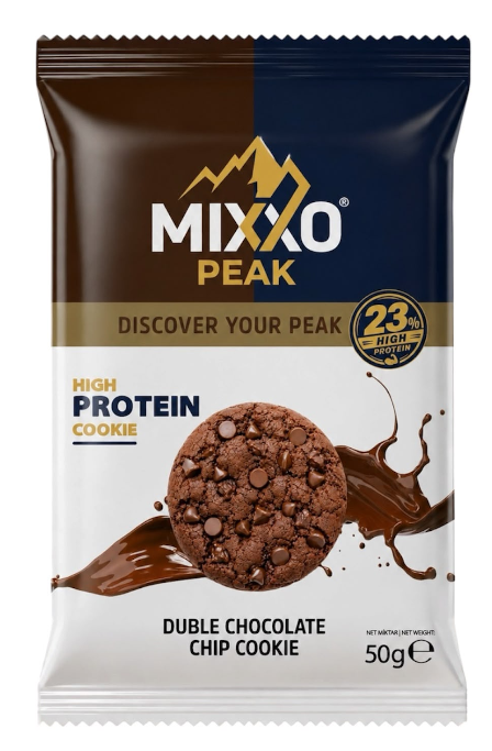 MIXXO 50 G COCOA COOKIES WITH DARK CHOCOLATE CHIPS * 10