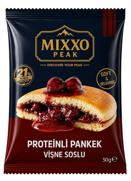 MIXXO 50 G PANCAKE WITH CHERRY SAUCE * 10