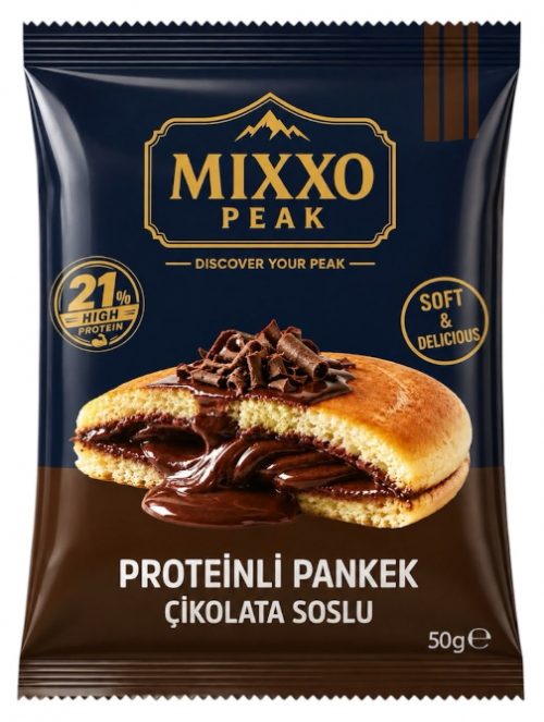 MIXXO 50 G PANCAKE WITH CHOCOLATE SAUCE * 10