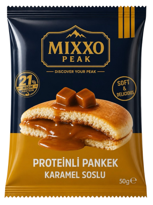 MIXXO 50 G PANCAKE WITH CARAMEL SAUCE * 10