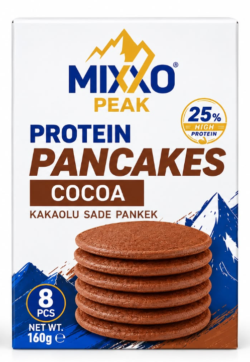 MIXXO 160g Cocoa Pancakes (Pack of 8) x 12