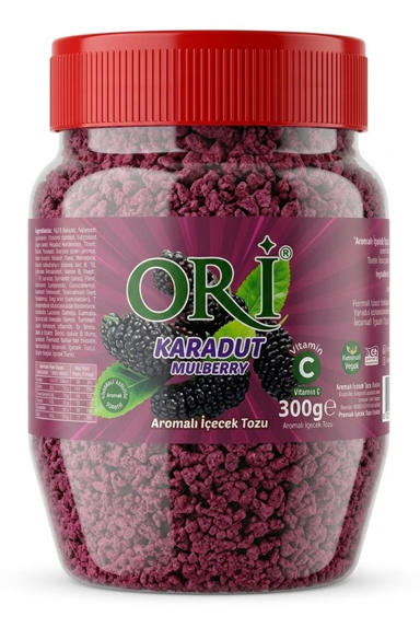 ORI 300 G GRANULAR BLACK MULBERRY FLAVORED * 12