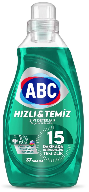ABC 1480 ml Fast & Clean for Whites and Colors*10