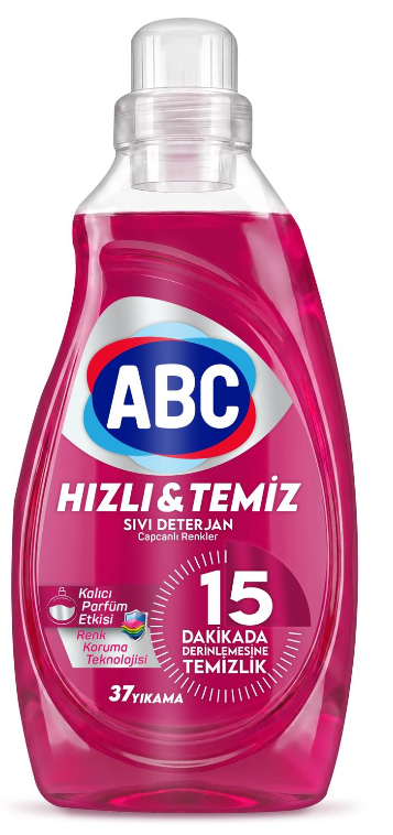 ABC 1480 ml Fast & Clean – Vibrant Colors*10