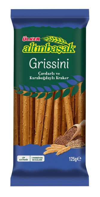 ÜLKER (744-04) ALTINBAŞAK RYE BREADSTICKS 125 G * 14