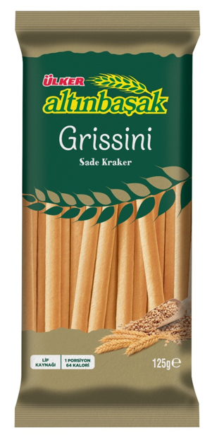 ÜLKER (744-01) ALTINBAŞAK REGULAR GRISSINI (BREADSTICKS) 125 G * 14