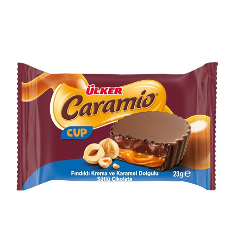 ÜLKER (1492-02) CARAMIO CUP CHOCOLATE 23 G * 24