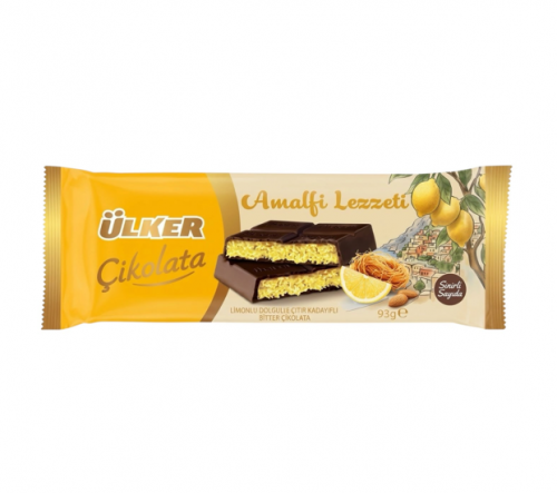 ÜLKER (1448-06) CHOCOLATE WITH LEMON AND KADAYIF 93 G * 6