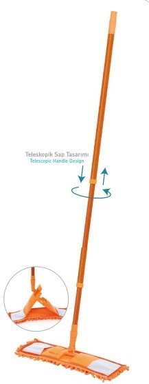 STEPY SYSTÈME DE NETTOYAGE DES SOLS MACHINE RAPIDE MICROFIBRE TÉLÉCOPIQUE*12