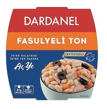 DARDANEL 160 GR FASULYELİ TON BALIĞI *6
