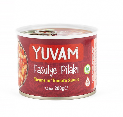 YUVAM 200 GR FASULYE PİLAKİ*24