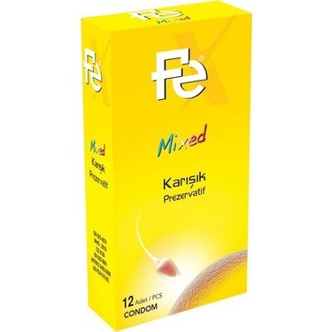 FE CONDOM PREZERVATİF MIXED*12