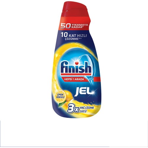 FINISH GEL ALL TOGETHER 1000 ML LEMON*5