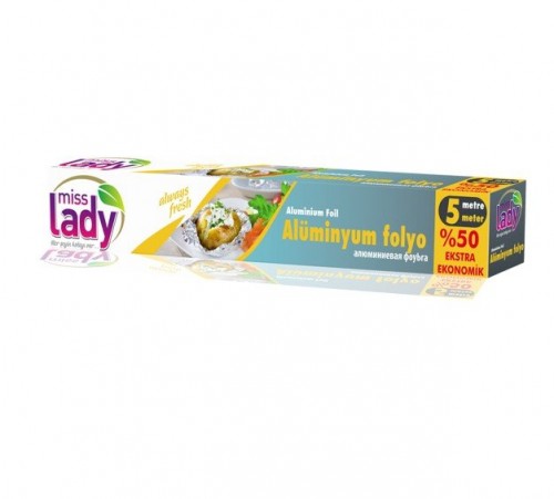 MİSS LADY ALÜMİNYUM FOLYO 5 MT*24